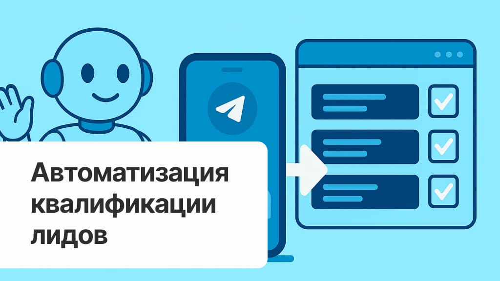 автоматизация квалификации лидов в телеграмм