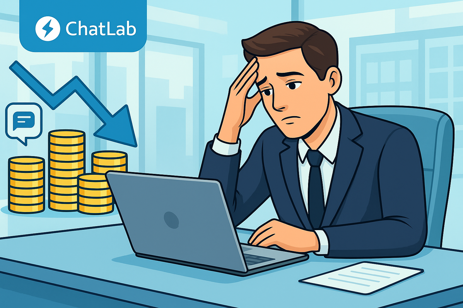 неэффективное общение с клиентами